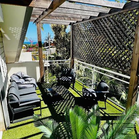 Appart. Avec Grande Terrasse Vue Ocean Appartement Saint-Gilles-les-Bains Buitenkant foto